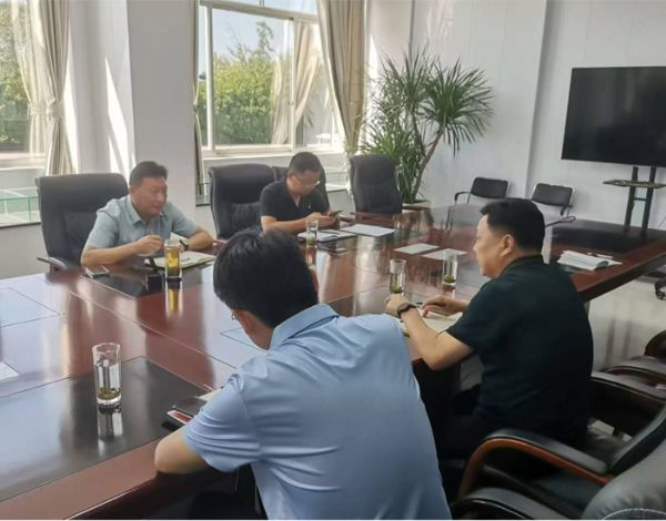 肥城市科技局黨組書記、局長劉傳忠一行蒞臨公司指導(dǎo)工作